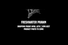 NEW 2” SWIMPRAWN FRESHWATER PRAWN (6PK)